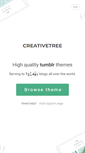 Mobile Screenshot of creativetree.net